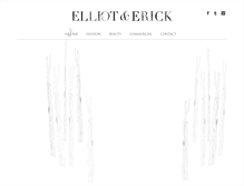 Tablet Screenshot of elliotanderick.com